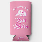 Nashville Bachelorette Laatste Rodeo Seltzer Blikjeskoeler (Voorkant)