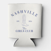 Nashville Bachelorette Meisjes Club Koelbox Blikjeskoeler (Voorkant)