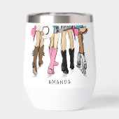 Nashville Bachelorette Mode Cowboy Boots Custom (Achterkant)