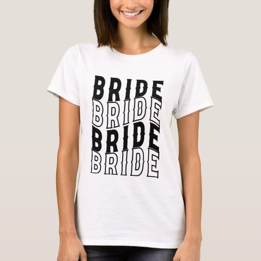 Nashville Bachelorette Party Cowgirl Bride Aangepa T-shirt (Voorkant)