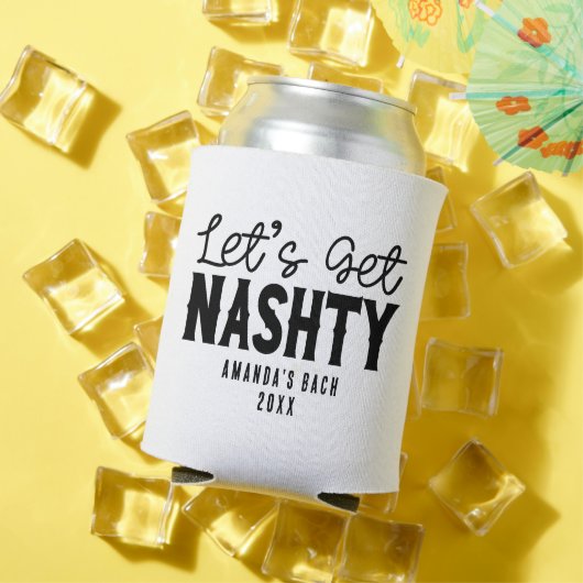 Nashville Bachelorette Party Custom Bridesmaid Blikjeskoeler (Insitu Zomer)