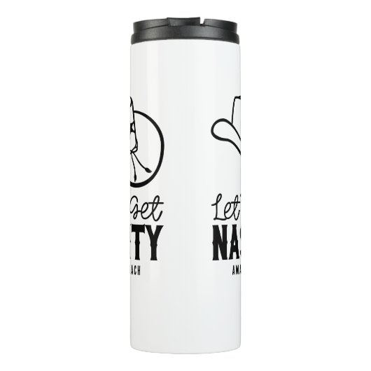 Nashville Bachelorette Party Custom Bridesmaid Thermosbeker (Achterkant)