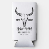 Nashville Bachelorette Party Gettin Hitched Custom Seltzer Blikjeskoeler (Achterkant)