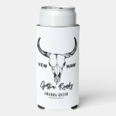 Nashville Bachelorette Party Gettin Rowdy Custom Seltzer Blikjeskoeler (Seltzer Achterkant)