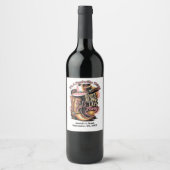 Nashville Bachelorette Party Wijn Etiket (Voorkant)