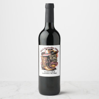 Nashville Bachelorette Party Wijn Etiket