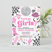 Nashville Bachelorette Rodeo Weekend Kaart (Staand voorkant)