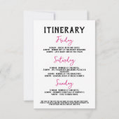 Nashville Bachelorette Rodeo Weekend RSVP Kaartje (Achterkant)