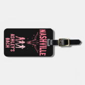 Nashville Bachelorette vorige week in Nash Cowgirl Bagagelabel (Voorkant horizontaal)
