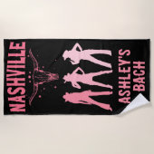 Nashville Bachelorette vorige week in Nash Cowgirl Strandlaken (Voorkant)