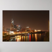 Nashville bij Night Print (Voorkant)