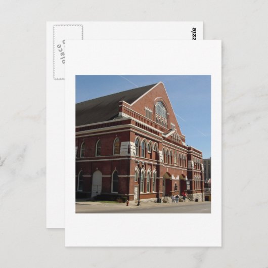 nashville briefkaart (Voorkant / Achterkant)