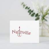 nashville briefkaart (Staand voorkant)