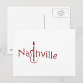 nashville briefkaart (Voorkant / Achterkant)