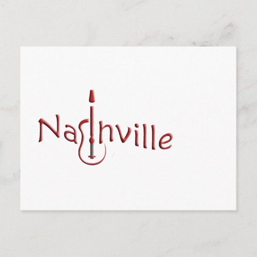 nashville briefkaart (Voorkant)