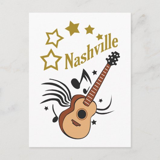 Nashville Briefkaart (Voorkant)