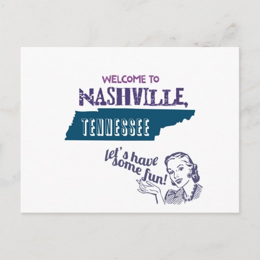 Nashville Briefkaart (Voorkant)