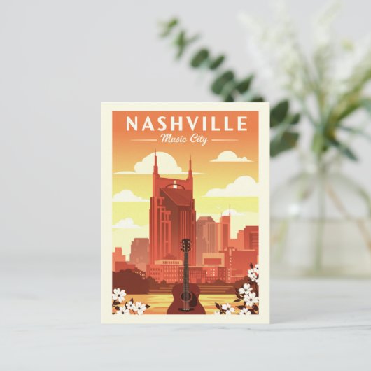  Nashville Briefkaart (Staand voorkant)