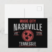 Nashville Briefkaart (Voorkant / Achterkant)