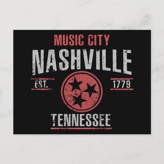 Nashville Briefkaart (Voorkant)
