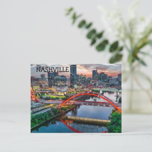 NASHVILLE BRIEFKAART (Staand voorkant)