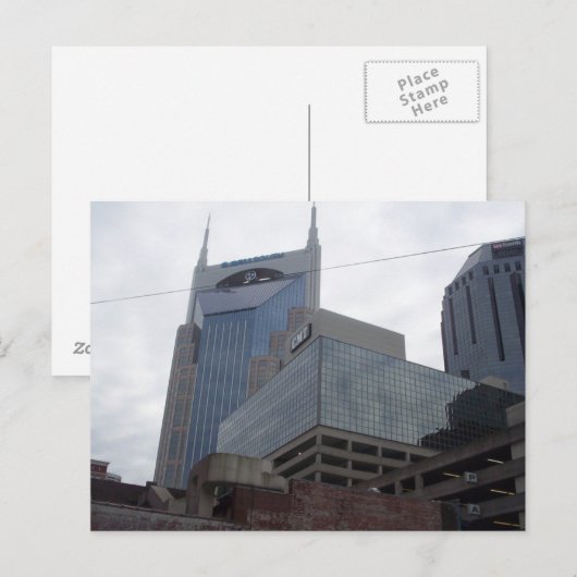 Nashville Briefkaart (Voorkant / Achterkant)