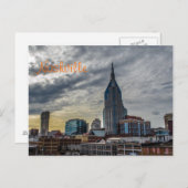 Nashville Briefkaart met tekst (Voorkant / Achterkant)