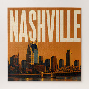 Nashville Broadway Muziekwijk Legpuzzel