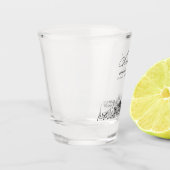 Nashville bruiloft gunst gejuich Shot glas (Links)