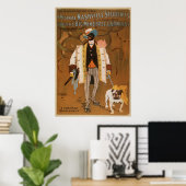 Nashville Bull Dog Poster (Thuiskantoor)