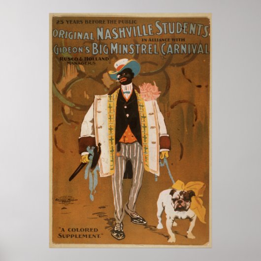 Nashville Bull Dog Poster (Voorkant)