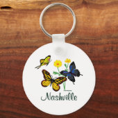Nashville Butterflies Sleutelhanger (Voorkant)
