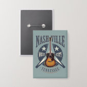 Nashville Button (Voorkant / Achterkant)