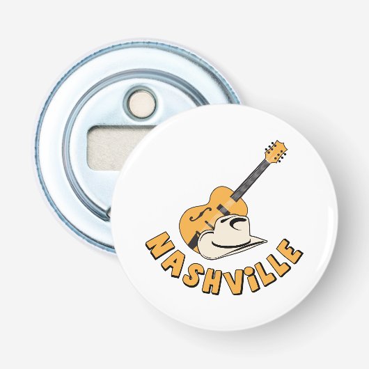 Nashville Button Flesopener (Voorkant)