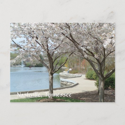 Nashville - Centennial Park in Bloom Briefkaart (Voorkant)