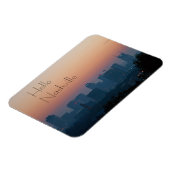 Nashville City Sunrise Magneet (Linkerzijde)