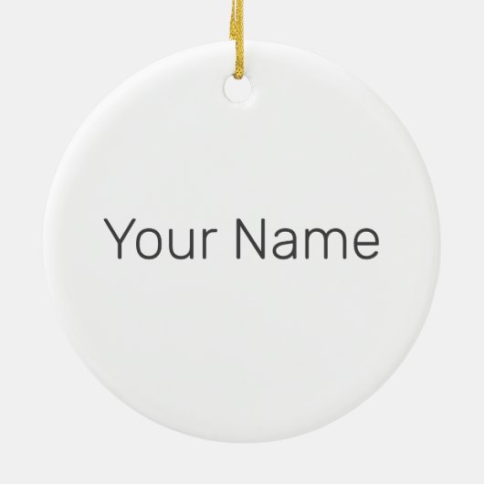 Nashville City Tennessee Verenigde Staten  Verenig Keramisch Ornament (Achterkant)