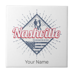 Nashville City Tennessee Verenigde Staten  Verenig Tegeltje