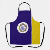 Nashville City vlag Apron Schort (Voorkant)