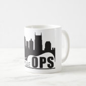 Nashville Corps of Engineers OPS Skyline Simple Koffiemok (Voorkant rechts)
