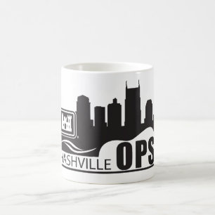Nashville Corps of Engineers OPS Skyline Simple Koffiemok