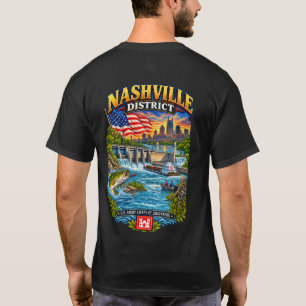 Nashville Corps of Engineers Wildlife Dam V.2 T-shirt