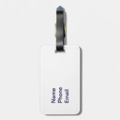 Nashville Country Music Ground Zero Bagagelabel (Achterkant verticaal)