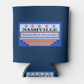 Nashville Country Music GZ Blikjeskoeler (Voorkant)