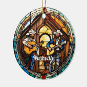 Nashville Country Music Keramisch Ornament (Links)