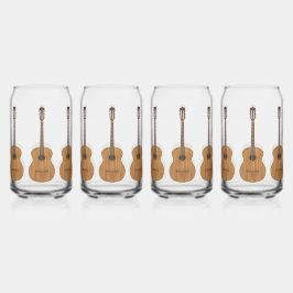 Nashville Country Muziek Akoestische Gitaar Blikvorm Glas