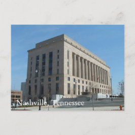 Nashville Courthouse - Davidson County, Tennessee Briefkaart