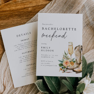 Nashville Cowboy Westerne vrijgezellenweekend Kaart