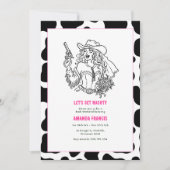 Nashville Cowgirl Bachelorette-weekendprogramma Kaart (Voorkant)