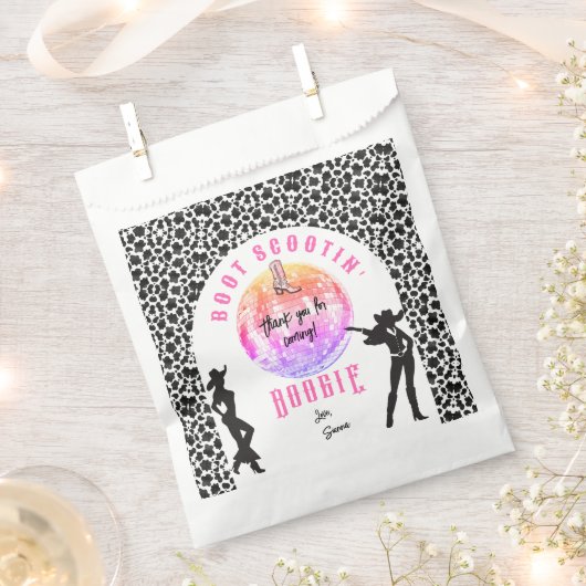 Nashville Cowgirl Disco Rodeo vrijgezellenweekend Bedankzakje (Geknipt)